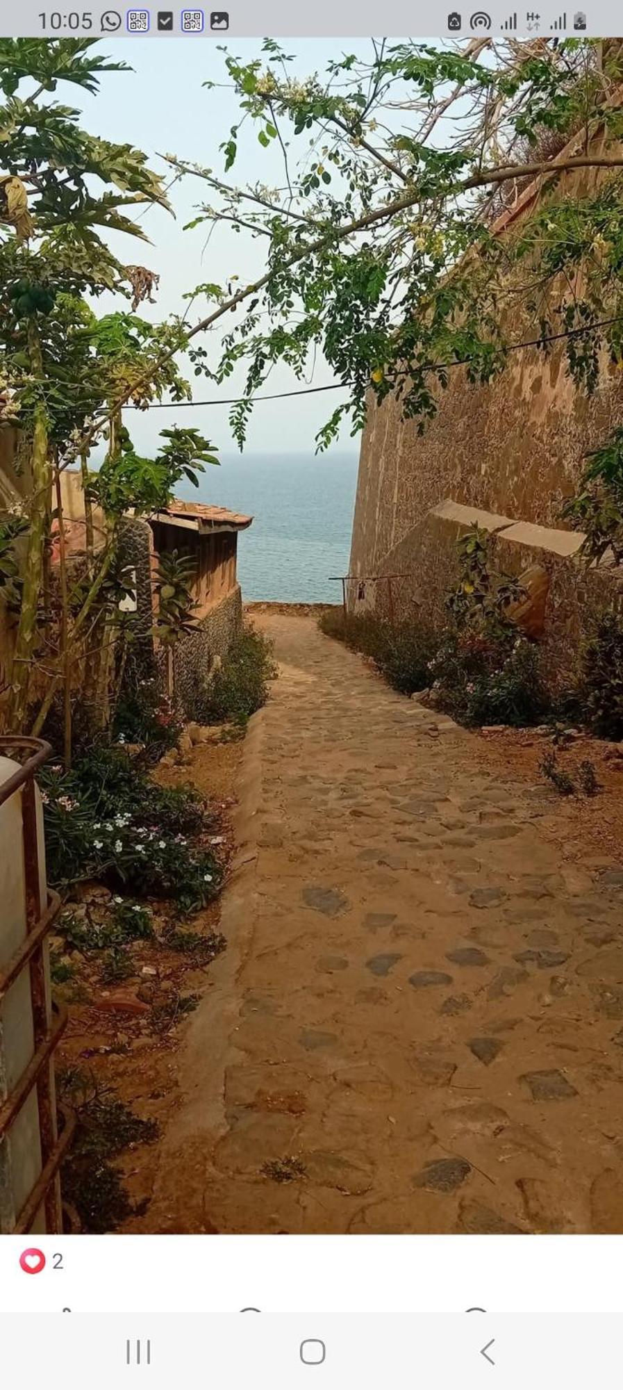 Appartement Nafi'0 à Gorée Extérieur photo